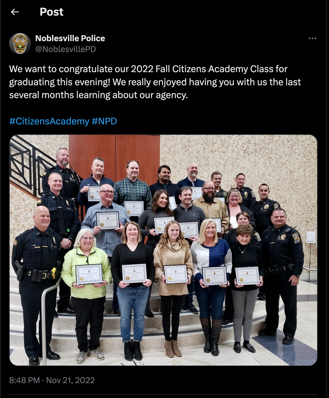 Citizen Police Academy